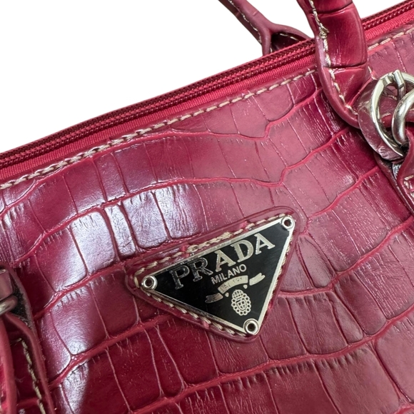 Smaller Sized Snakeskin Designer Purse - Picture 3 of 7